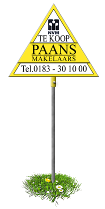 Paans Makelaars bord
